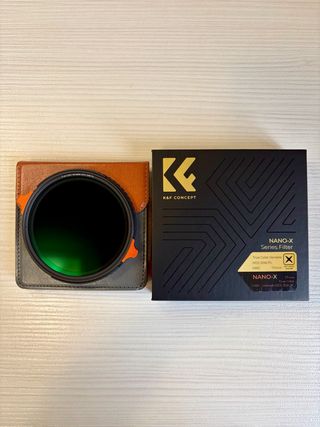 Filtro K&F Nano-X ND2-32 + CPL 77mm