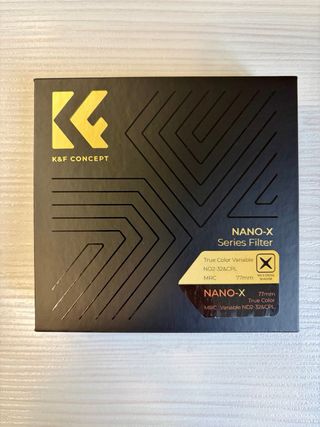Filtro K&F Nano-X ND2-32 + CPL 77mm