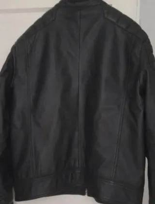 Chaqueta Biker Schott Negra