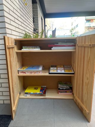 Armario Almacenaje Madera Ikea