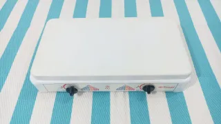 Hornillo de gas doble - cocina portátil