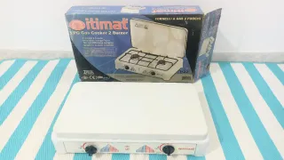 Hornillo de gas doble - cocina portátil