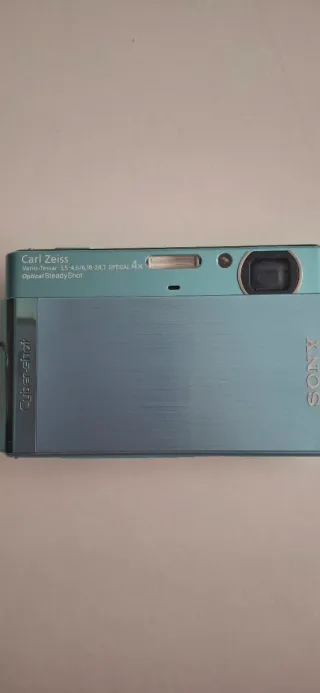 Cámara Sony Cybershot Azul