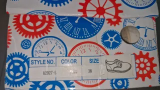 Zapatos beige con cordones elásticos niños (t.38)