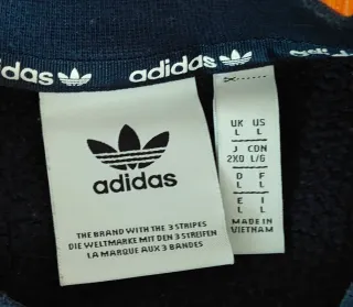 Sudadera Adidas Originals Talla L Azul Oscuro