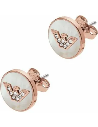 Pendientes Emporio Armani Madre Perla y Circonitas
