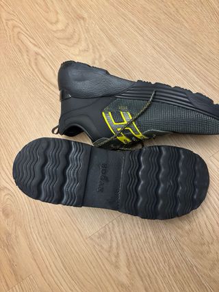 Scarpe Hogan nere con H gialla taglia 40 41