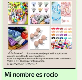 Chupeteros a 8€ personalizados