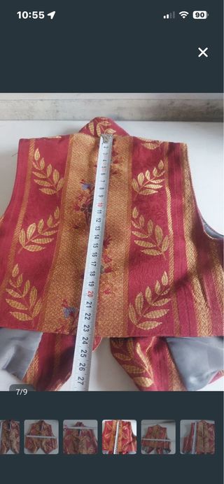 Chaleco bebé fallero talla 1 sin estrenar