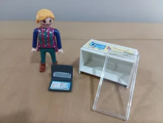 Playmobil Navidad Mostrador y Dependienta