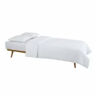 Sofá cama amarillo 2 plazas de Maison du Monde