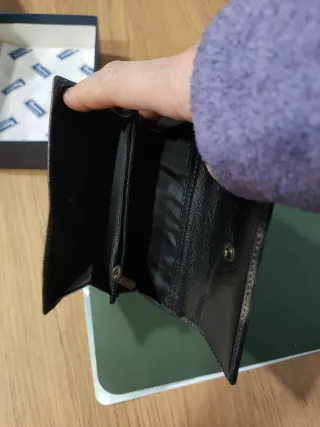 Cartera de piel Bosanova mujer marrón