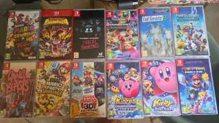 Nintendo Switch 2, 13 Juegos,3 Fundas nuevas, casc