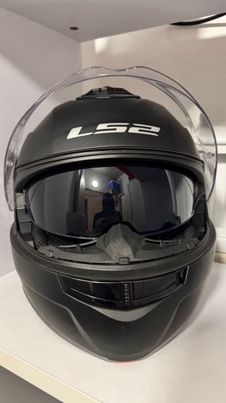 Casco Moto Modular LS2 con Intercomunicador