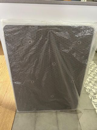 Mesa plegable de metal y plástico