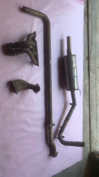 Línea de escape Clio 16V - Williams fase 1