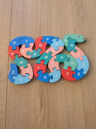 Lote Puzzles Madera Animales