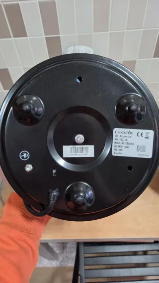 Olla Eléctrica Crock-Pot Negra