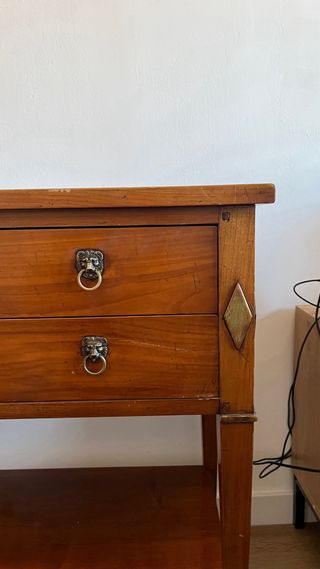 Mesa tocador madera vintage