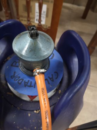 Estufa seta gas exterior