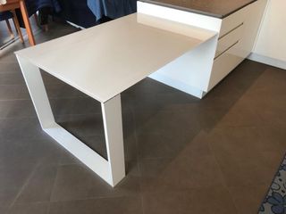 Tavolo design piano vetro lucido (PADOVA)