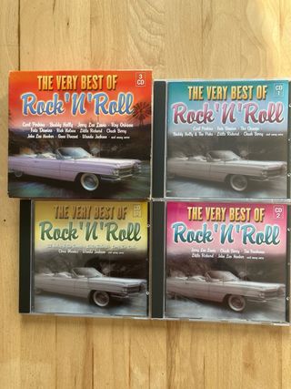 Caja 3 CDs Rock 'n' Roll