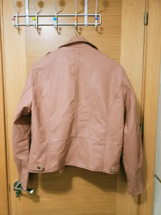 Chaqueta Biker Rosa Talla XXL Sin Estrenar