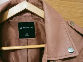 Chaqueta Biker Rosa Talla XXL Sin Estrenar