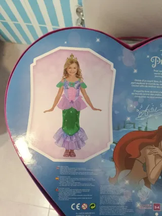 Disfraz Princesa Ariel Talla 7-8