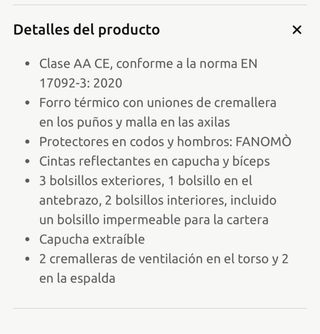 Chaqueta Moto Yamaha Negra y Gris Talla L