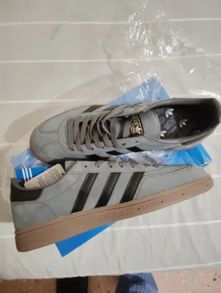 Adidas Spezial Gris/Negro - 44 (29 cm)