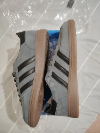 Adidas Spezial Gris/Negro - 44 (29 cm)