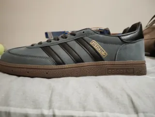 Adidas Spezial Gris/Negro - 44 (29 cm)