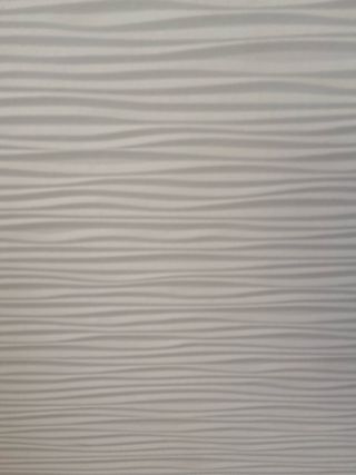 Aparador comedor blanco y cristal glaseado.