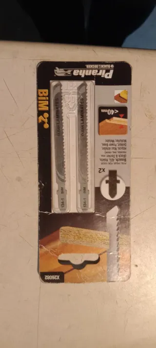 Lote de Sierras de calar y brocas