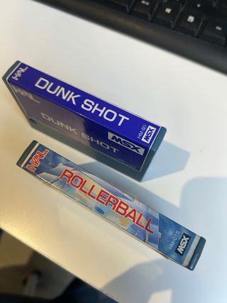Pack MSX Dunk Shot y Rollerball HAL
