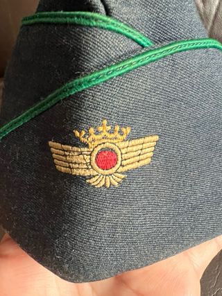 Gorra militar aviación antigua