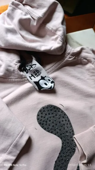 Conjunto Sudadera y Shorts Vaqueros