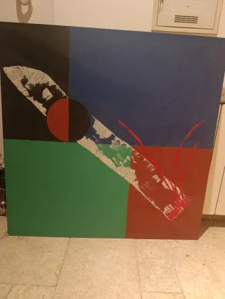 Cuadro abstracto moderno