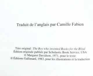 Louis Braille: L'enfant de la nuit