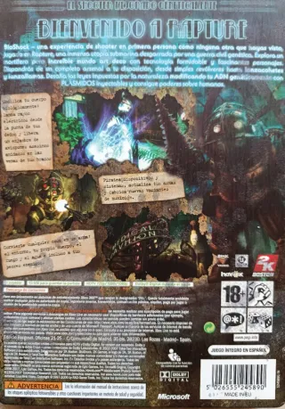 BioShock Xbox 360 Juego