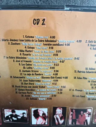 3 CDs Carácter Latino 2002