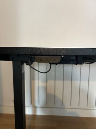 Escritorio elevable negro