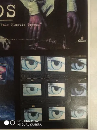 Póster Radiohead The Bends