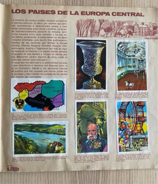 Álbum Torras Europa Nuestro Continente Cromos