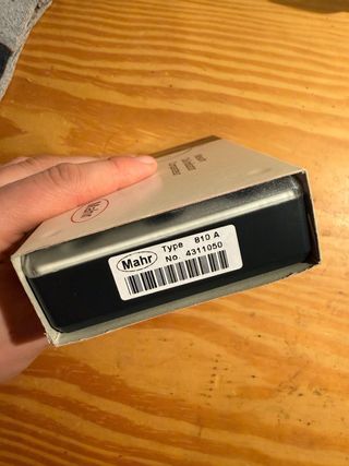 Reloj comparador Mahr