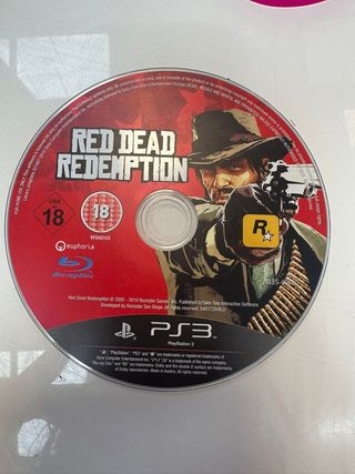 Videojuego PS3 Red Dead Redemption (sin caratula)
