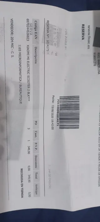 Patinete Eléctrico Xiaomi Mi