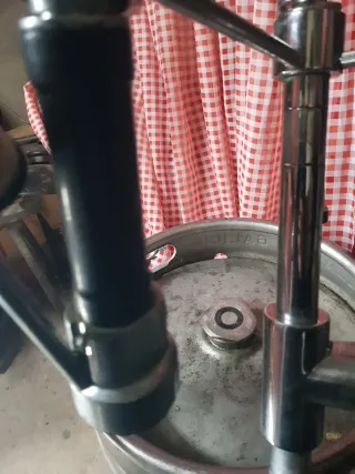 Grifo fregadero acero inox con ducha