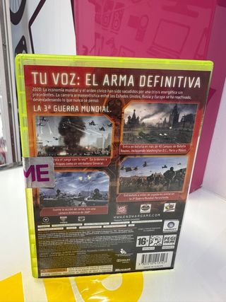 Videojuego Xbox 360 Tom Clancys Endwar